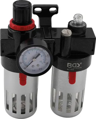Produktbild von BGS 8603 Druckluft-Filter/Öler-Einheit mit Druckregler