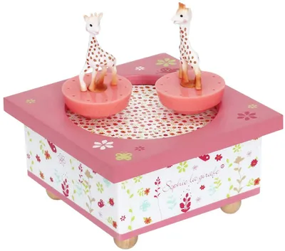 Obrázek produktu pro Dřevěná hrací skříňka Sophie The Giraffe