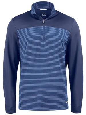 Obrázek produktu pro Cutter & Buck - Pánská mikina "Traverse" se zapínáním na zip do poloviny, model ET282 (velikost S), tmavě modrá