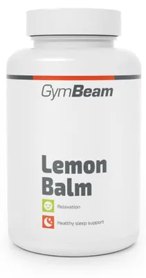 Produktbild von GymBeam - Zitronenmelisse, 90 Kapseln, ohne Geschmack