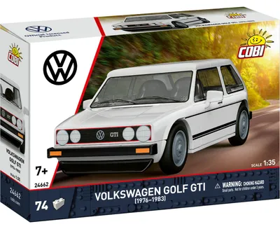 Immagine prodotto di COBI Klemmbaustein-Set VW Golf GTI, 74 Teile, Kunststoff, 24662