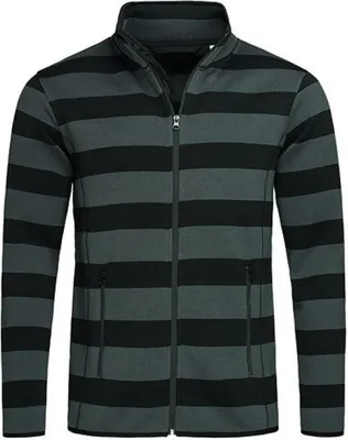 Produktbild von Stedman® Striped Fleece Jacket