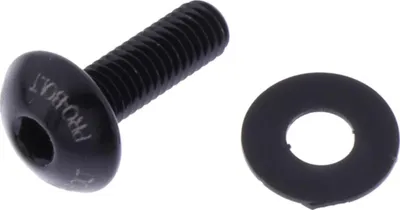 Obrázok produktu pre Skrutka s hlavou JMP Skrutka M5x0,8 mm 16 mm hliníková čierna