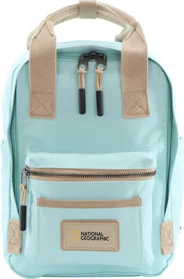 Immagine prodotto di Zaino National Geographic LEGEND con scomparto imbottito per laptop, colore azzurro chiaro, taglia unica