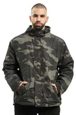 Produktbild von Brandit Frontzip Windbreaker, Farbe: darkcamo, Größe: XL