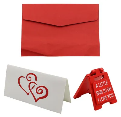 Produktbild von Mini Dekoschild - Romantisches Geschenk - CP072157