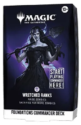 Obrázok produktu pre Magic: The Gathering Commander: Foundations: Balíček Commander „Wretched Ranks“