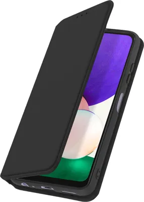 Immagine prodotto di Avizar, Custodia Galaxy A22 5G magnetica pieghevole con funzione stand, nero