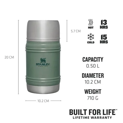Obrázok produktu pre Stanley termoska na obed THE ARTISAN 0,5 l - HAMMERTONE GREEN
