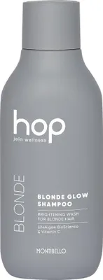 Produktbild von Hop Blonde Glow Shampoo Aufhellendes Shampoo für gebleichtes und blondes Haar 300ml