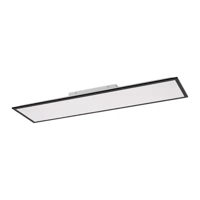 Produktbild von Leuchten Direkt LED Deckenleuchte Flat schwarz 119,5 x 29,5 cm dimmbar