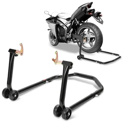 Obrázek produktu pro Ikodm Stojan na motorku Montážní stojan Stojan na zadní kolo  Stojan na motorku Stojan na kolo Přepravní stojan Motocykl Enduro Motokros