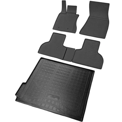Produktbild von Fußmatten & Kofferraumwanne Set passend für  BMW X5 | Typ F15 | BJ 2013-2018