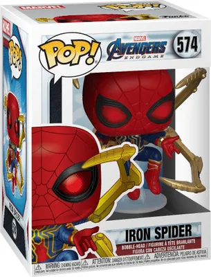 Produktbild von POP Figur Marvel Avengers Endgame Iron Spider mit Nano Gauntlet