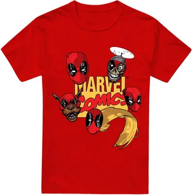 Immagine prodotto di Deadpool - Maglietta da uomo/donna Unisex TV17381 (M) (Heath Red)