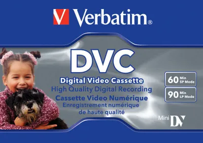 Produktbild von Verbatim Digital Video Cassette 60 min, 3pk, Video-Kassette, 60 min, 3 Stück(e)