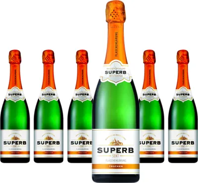 Produktbild von 6 x Rotkäppchen-Mumm Superb Sekt Trocken