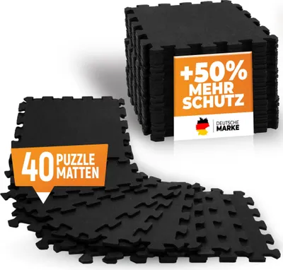 Produktbild von Premium Bodenschutzmatte aus extra dichtem Kautschuk (schwarz)