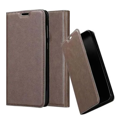 Immagine prodotto di Cadorabo custodia per Samsung Galaxy A6s custodia protettiva in marrone custodia per cellulare cover chiusura magnetica