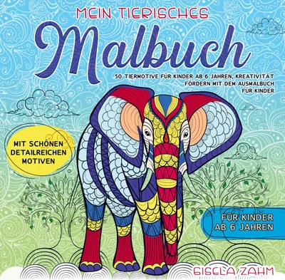 Produktbild von Mein tierisches Malbuch