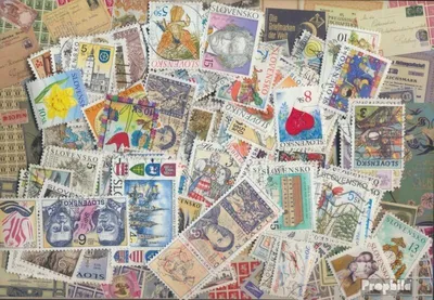 Produktbild von Briefmarken Slowakei 200 verschiedene Marken