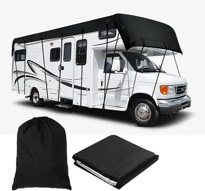 Produktbild von Abdeckplane für Caravan und Wohnmobil, atmungsaktiv, wasserdicht, UV-beständig - 5 x 3 m