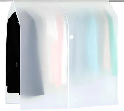Productafbeelding van Kledingrekhoes, transparant, 110x110 cm, stofbescherming voor kleding