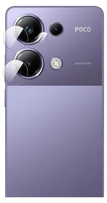 Image de Pour Xiaomi Poco M6 Pro 4G / Redmi Note 13 Pro 4G : 3 protections en verre trempé pour l'appareil photo arrière, transparentes