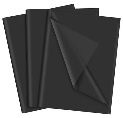 Obrázok produktu pre Čierne papierové vrecká na darčeky, 60 kusov, rozmery 35 x 50 cm, vhodné na balenie darčekov, výplň alebo na kreatívne projekty