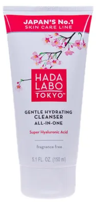Productafbeelding van Hada Labo Tokyo Milde, hydraterende alles-in-één reiniger, 150 ml