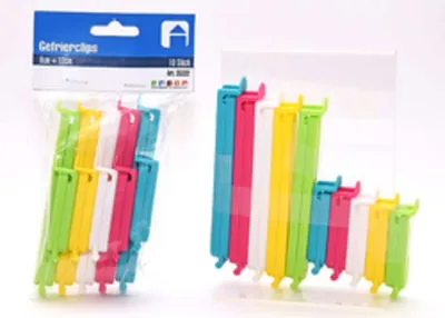 Produktbild von Gefrierclip/ Tütenverschluss 10 Stück, 12 cm + 6 cm