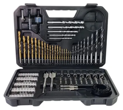 Zdjęcie produktu dla Zestaw bitów i wierteł Bosch V-Line Titanium 103 szt. + walizka ( 2607017367 ) Phillips / Pozidriv / Torx / Hex / Slot