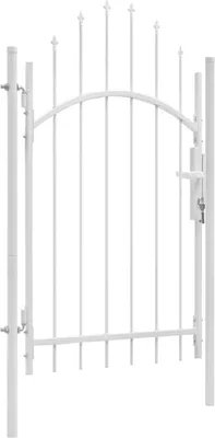 Produktbild von Möbel Tuinpoort Woerden staal 1x2,45 m wit - Gartentore &48426
