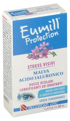 Productafbeelding van EUMILL OOGDROPPEN, Bescherming, Flacon 10 ml