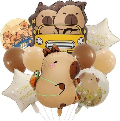 Immagine prodotto di Decorazioni per feste di compleanno per bambini a tema animali, 10 pezzi