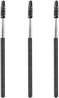 Produktbild von Famanu Wimperkam und Wenkbrauwborstel Set – 3 Stück, doppelseitig