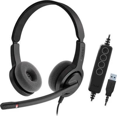 Immagine prodotto di Cuffie con microfono Axtel AXH-V28UCD Nero