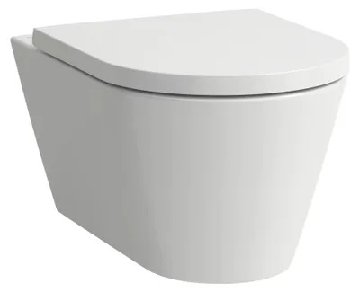 Zdjęcie produktu dla LAUFEN Kartell WC wiszące, spłukiwane, z cichym spłukiwaniem, 545x370x355 mm, H8213310000001