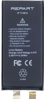Produktbild von Tradebit Akku für Apple iPhone 13 mini 2406mAh ohne BMS Handy Akku Li-Ion Ersatzakku Smartphone Batterie Reparatur