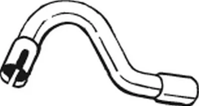 Produktbild von Bosal Abgasrohr Mitte 738-025