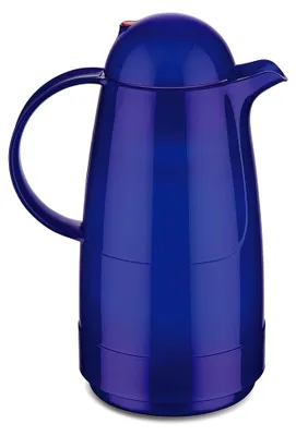 Produktbild von Isolierkanne 200 0,5 l | Zweifunktions-Drehverschluss | BPA-frei - gesundes trinken | Germany | Warm + Kalthaltung | Glaseinsatz (hyperblue)