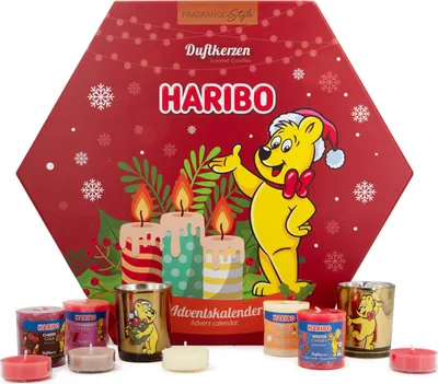 Immagine prodotto di Candele profumate del calendario dell'Avvento Haribo