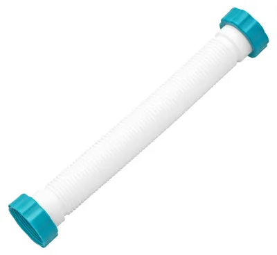 Produktbild von Bestway® Ersatzteil Schlauch mit Muttern (Ø 38 mm / 24 cm) für Pools, Filterpumpen und Sandfilteranlagen