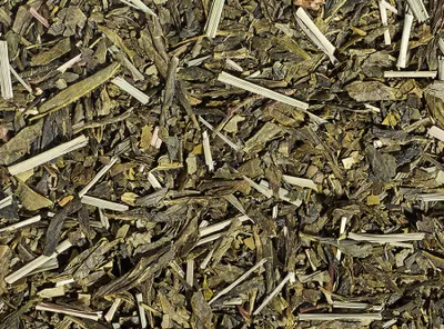 Produktbild von 1 kg  Grünteemischung Sencha Seealge Wakame aromatisiert