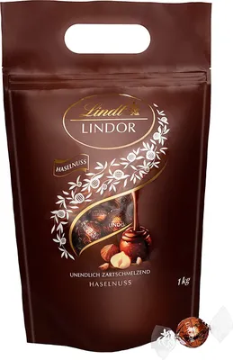 Produktbild von Lindt LINDOR Pralinen 1,0 kg