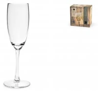 Immagine prodotto di ROYAL LEERDAM Set 6 calici flute time4wine in vetro trasparente cl 18