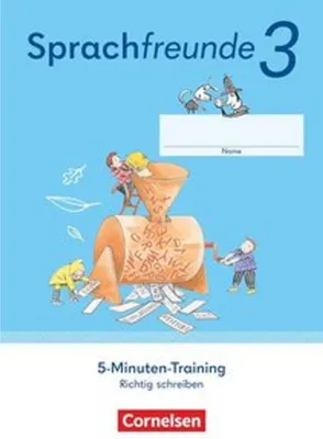 Obrázek produktu pro Sprachfreunde 3. Schuljahr. Arbeitsheft Richtig Schreiben - Östliche Bundesländer und Berlin