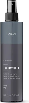 Produktbild von Lakmé K.Styling Blowout Quick Blow Dry Spray Schutzspray zum schnelleren Föhnen der Haare 200 ml