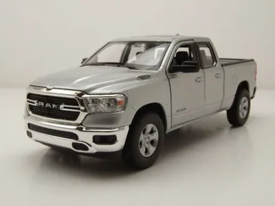 Produktbild von Welly 24104S RAM 1500 Pick Up 2019 silber 1:24