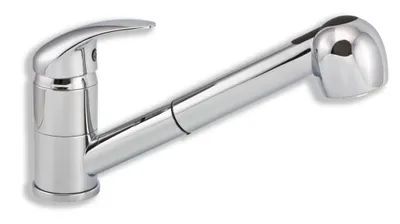 Produktbild von Titania Lux Teleskop-Spültischarmatur, Chrom
